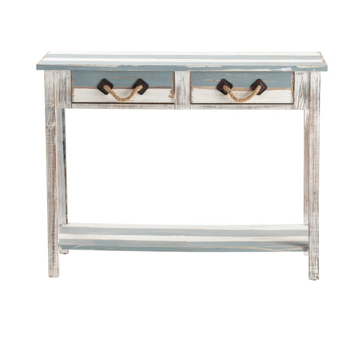 42.5'' Solid Wood Top Console Table