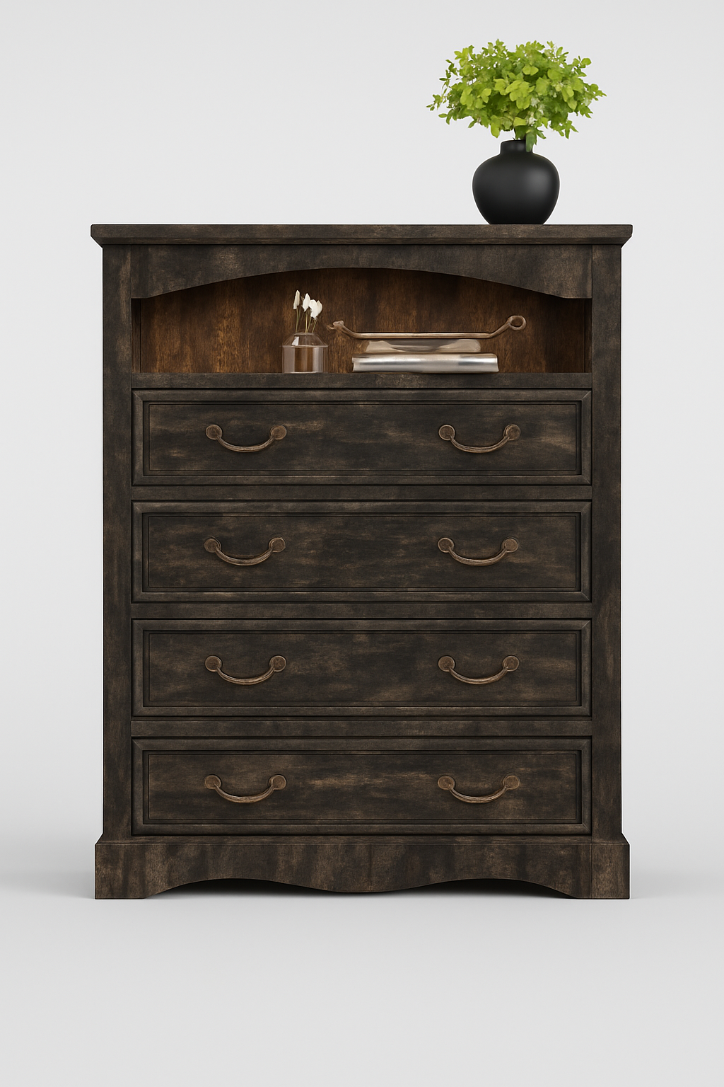Vintage 5 drawer dresser
