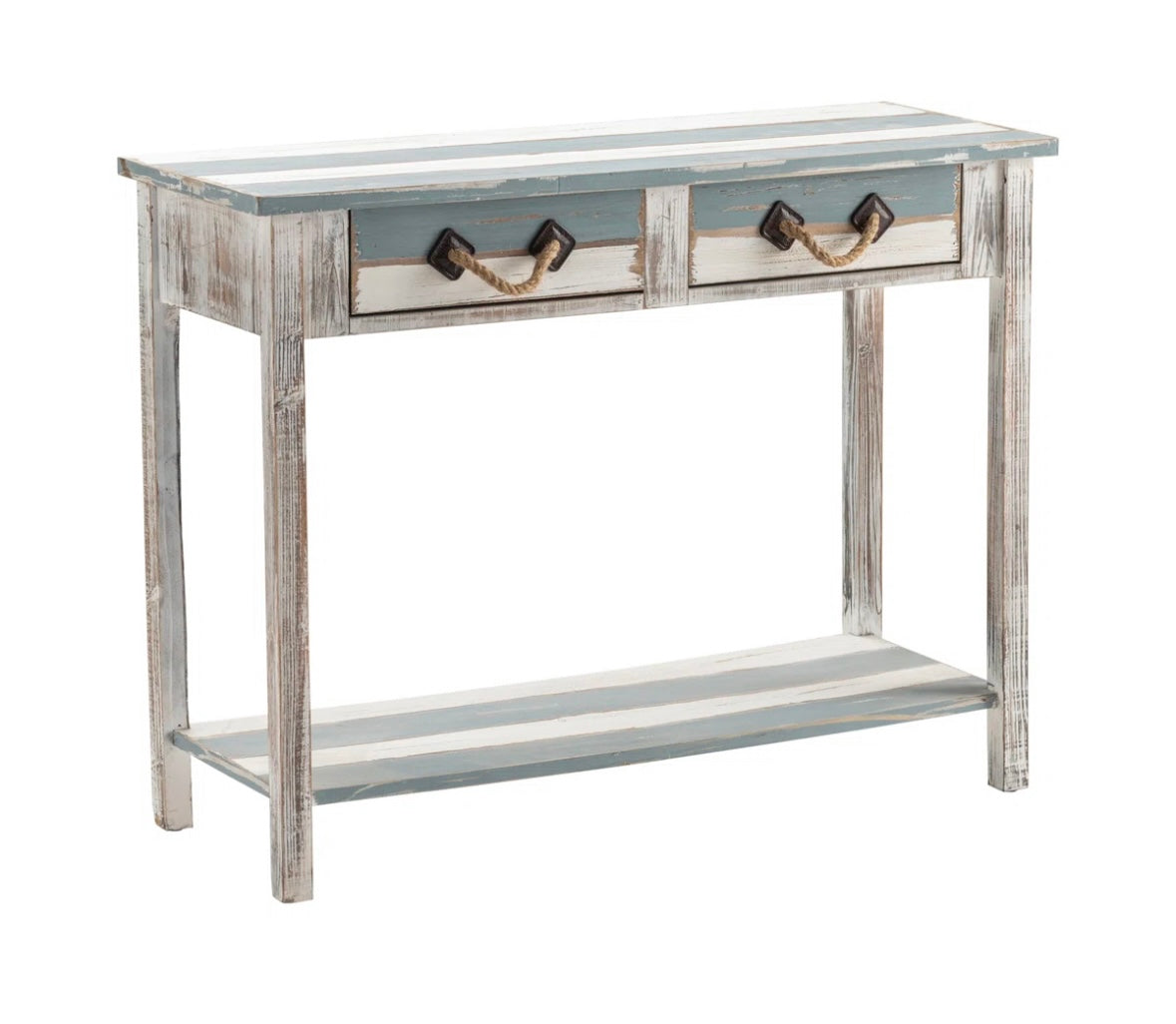 42.5'' Solid Wood Top Console Table