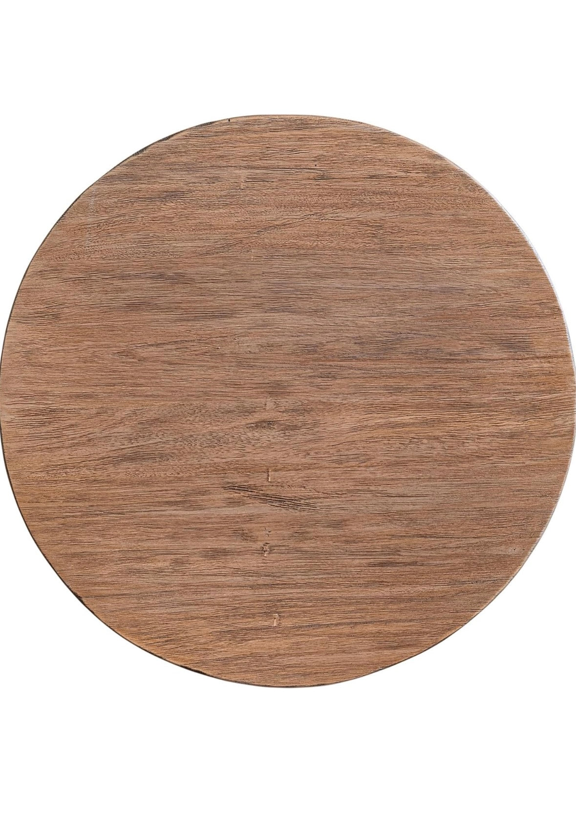 Solid Wood Round Side Table