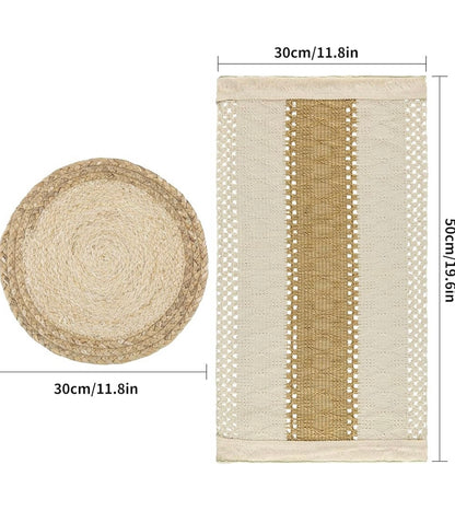 Handmade Boho Placemats Set of 6