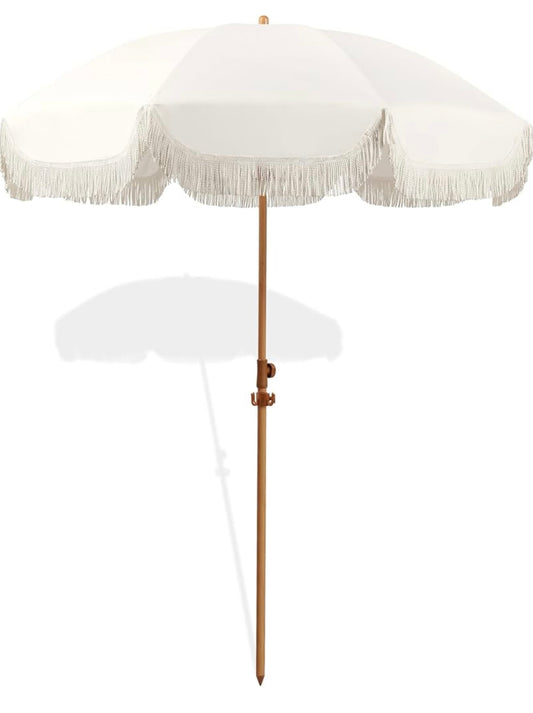 Patio Umbrella with Fringe