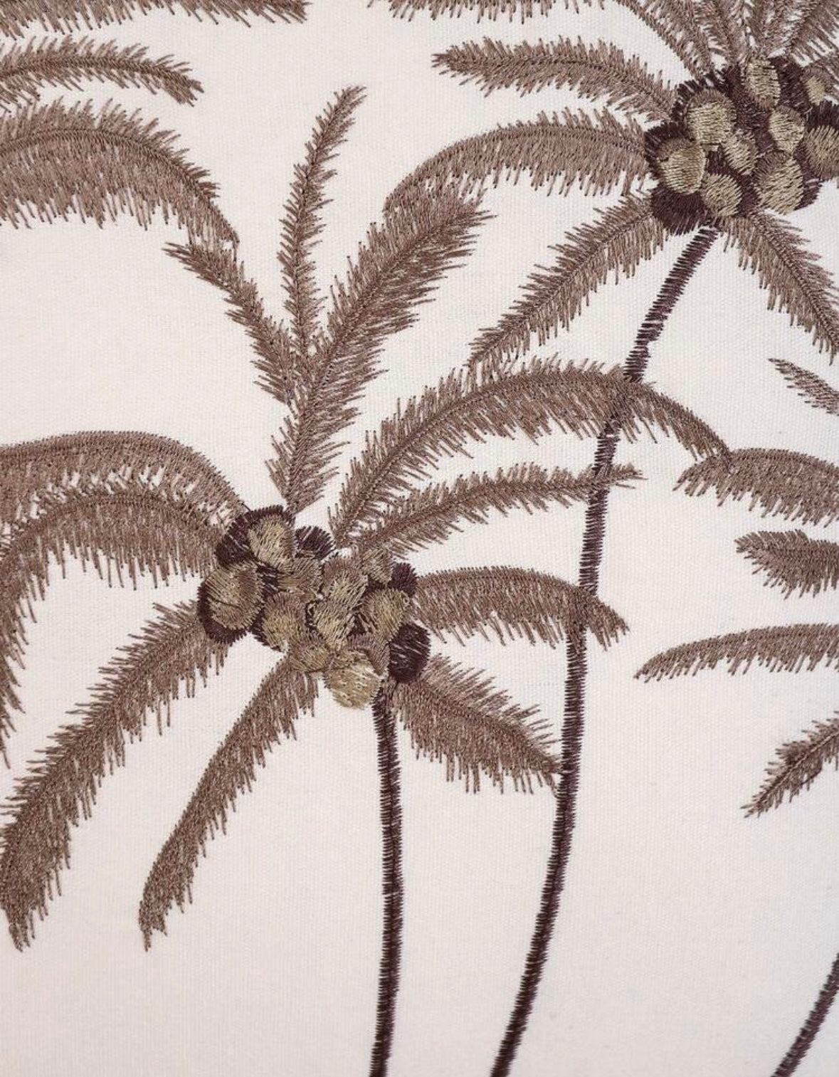 Palm Tree Pillow Cover