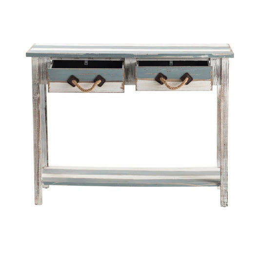 42.5'' Solid Wood Top Console Table