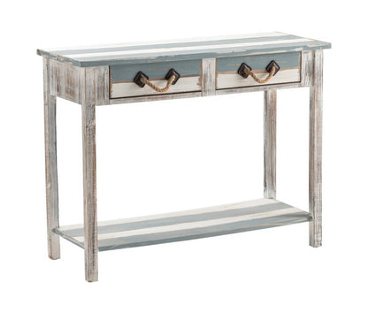 42.5'' Solid Wood Top Console Table