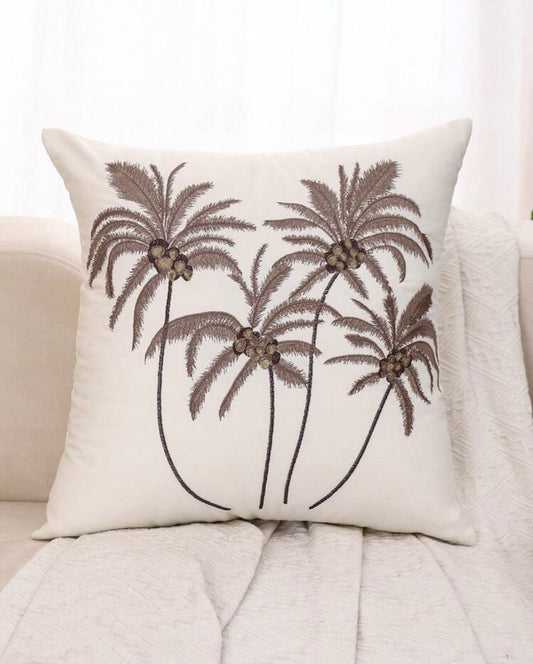 Palm Tree Pillow Cover