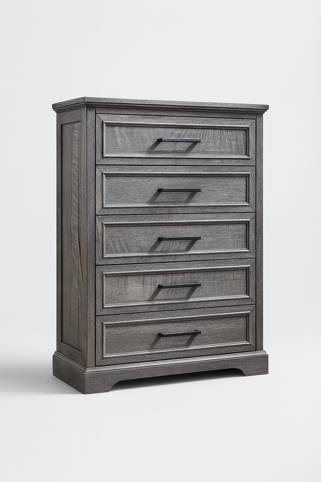 Wooden 5-Drawer Dressers – Available in Brown, White, Gray & More